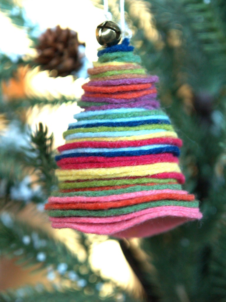 Felt Christmas Tree Ornament - The Magic Onions